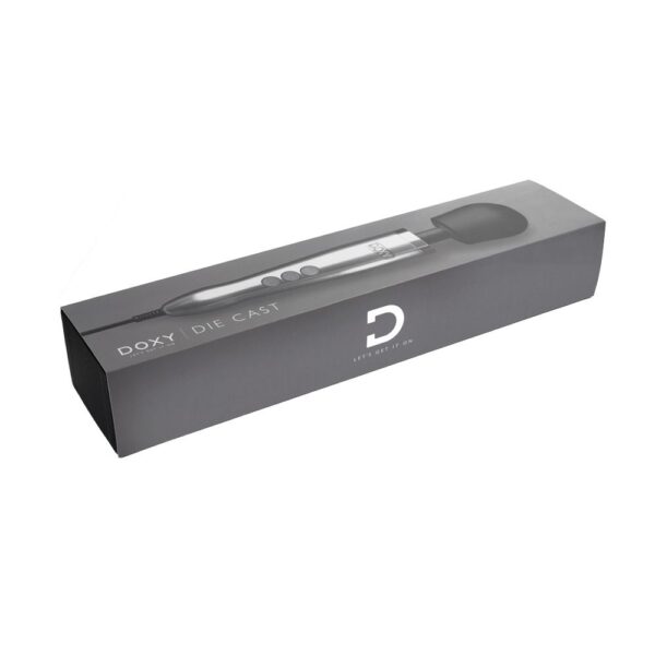 Doxy Die Cast Wand Vibrator - Zilver - Afbeelding 6