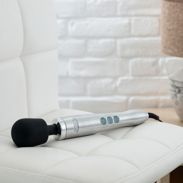 Doxy Die Cast Wand Vibrator - Zilver - Afbeelding 4
