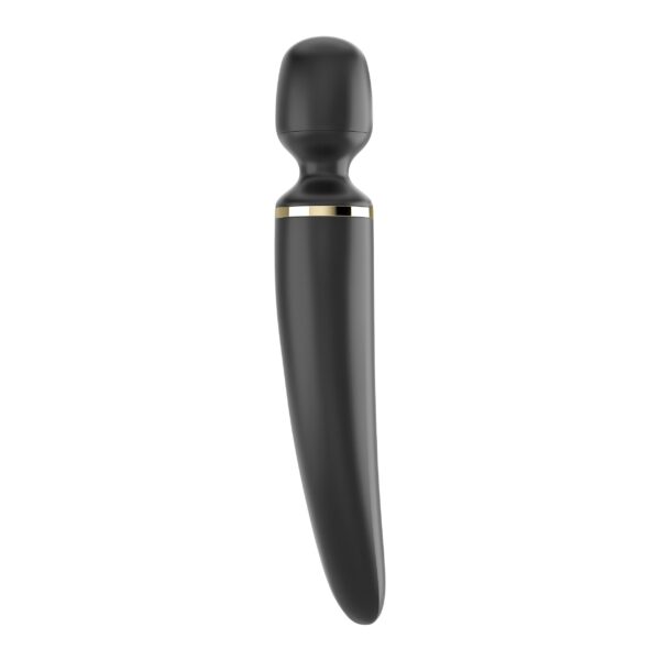 Satisfyer Wand-er Woman - Zwart/Goud - Afbeelding 3