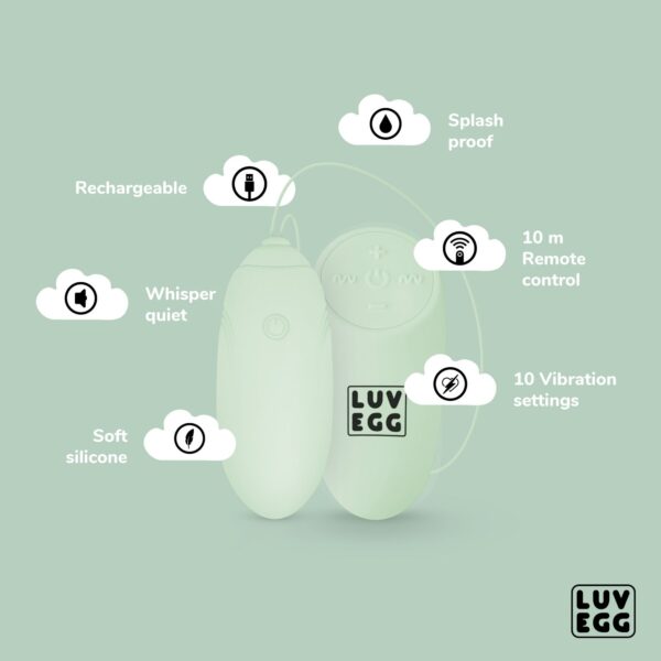 LUV EGG - Groen - Afbeelding 3
