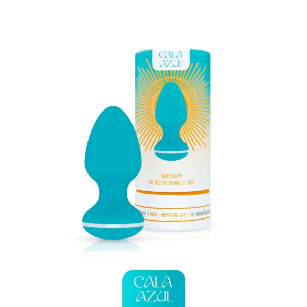 Cala Azul - Blanca Vibrerende Anaal Plug - Afbeelding 4