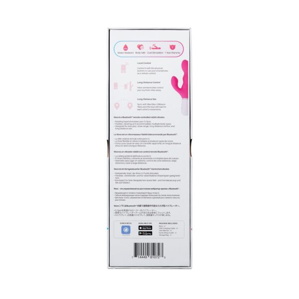 Lovense - Nora G-spot Vibrator  Met App - Roze - Afbeelding 10