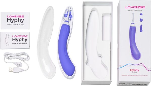 Lovense - Hyphy Dual-End G-spot & Clitoris Vibrator - Afbeelding 7