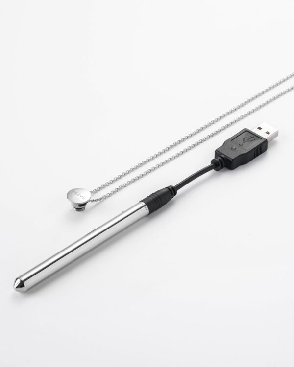 Crave - Vesper Vibrator Ketting - Zilver - Afbeelding 8