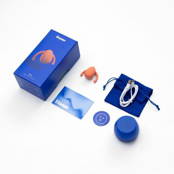 Dame - Eva LL Koppel Vibrator - Papaya - Afbeelding 3