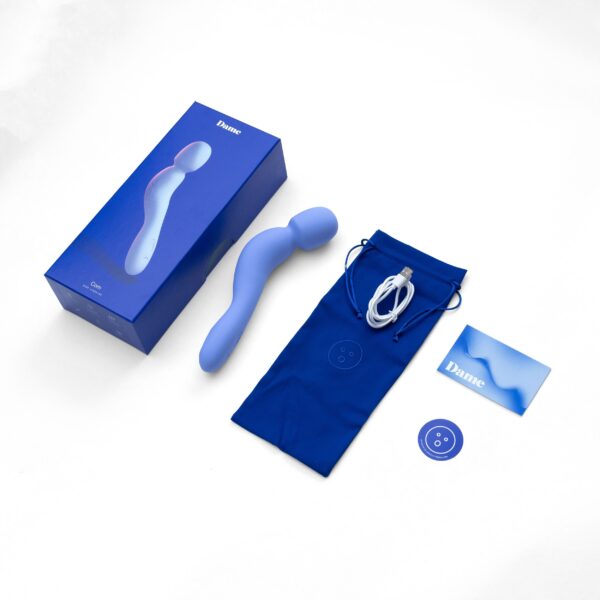 Dame - Com Wand Vibrator Periwinkle - Afbeelding 6