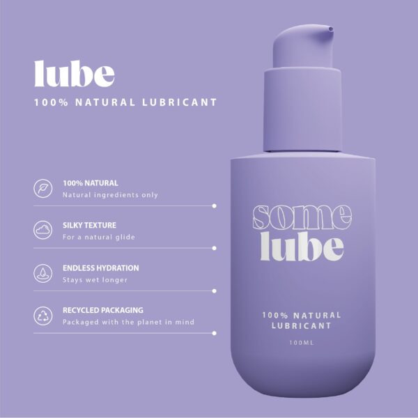 SOME LUBE - Natural Glijmiddel - 100 ml - Afbeelding 3