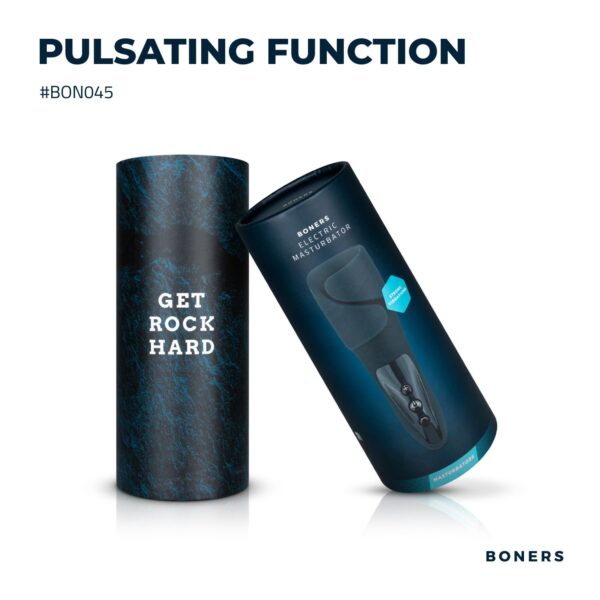 Boners Elektrische Masturbator - Blauw - Afbeelding 3