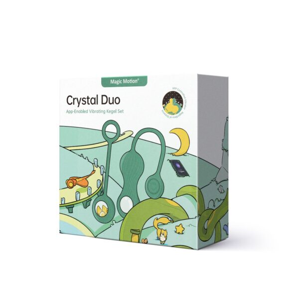 Magic Motion - Duo Smart Kegel Vibrator met Gewichtenset - Groen - Afbeelding 13