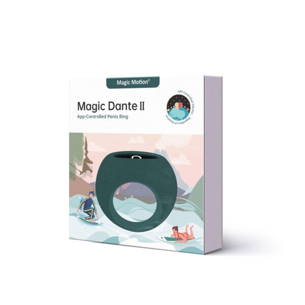 Magic Motion - Dante II Smart App Controlled Cockring - Afbeelding 8