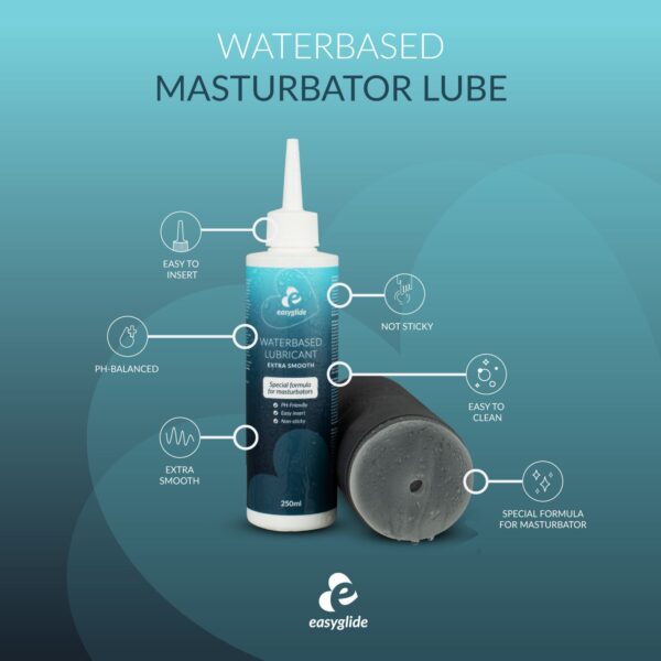 EasyGlide Masturbator Glijmiddel Extra Smooth - 250ml - Afbeelding 2