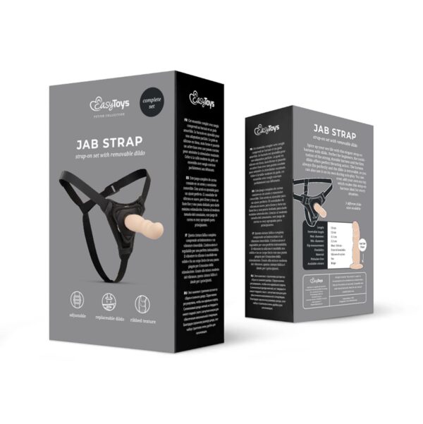 Strap-on Dildo met Harnas - Realistisch - Afbeelding 3