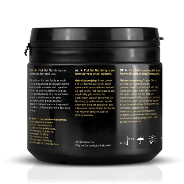 BUTTR - Fisting Gel Verdovend - 500 ml - Afbeelding 4