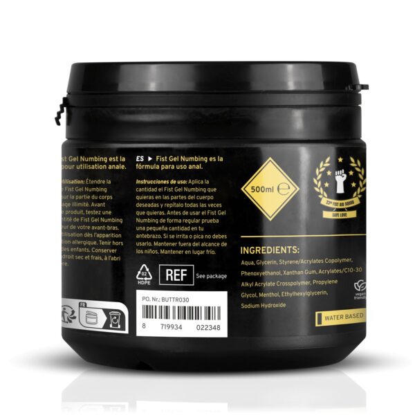BUTTR - Fisting Gel Verdovend - 500 ml - Afbeelding 5