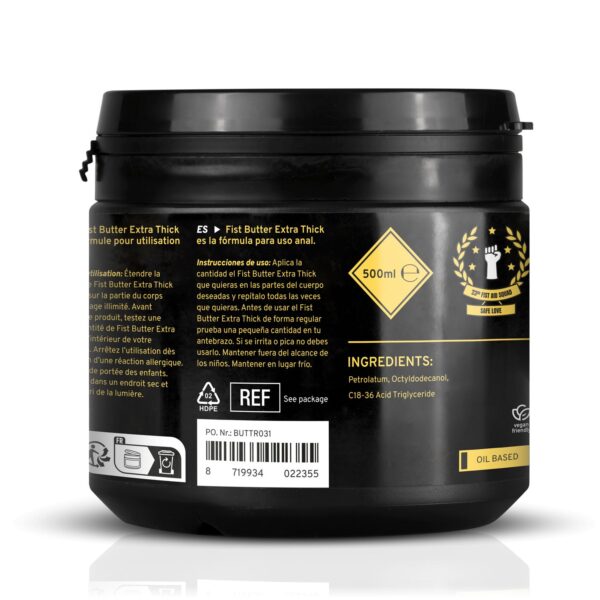BUTTR - Fisting Balsem Extra Dik - 500 ml - Afbeelding 5
