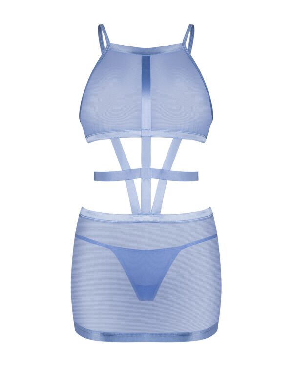 Obsessive - Freedom Shaderi Jurk en String - Blauw - Afbeelding 6