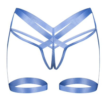 Obsessive - Freedom Shaderi Harnas String - Blauw
