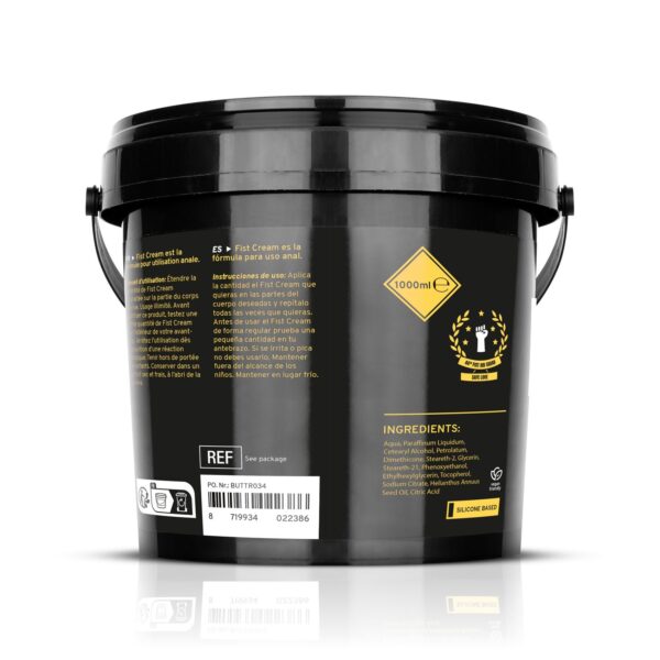 BUTTR - Fisting Crème Emmer XXL - 1000 ml - Afbeelding 5