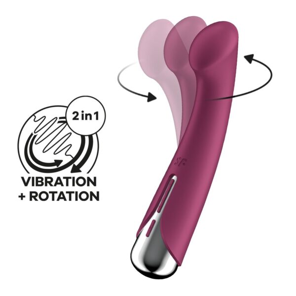 Satisfyer Spinning G-Spot 1 - Rood - Afbeelding 8