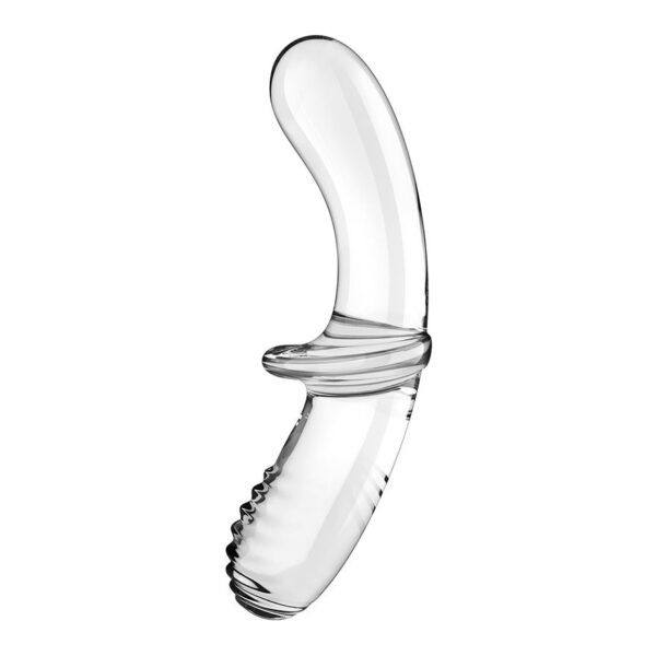 Satisfyer Double Crystal - Transparant - Afbeelding 2
