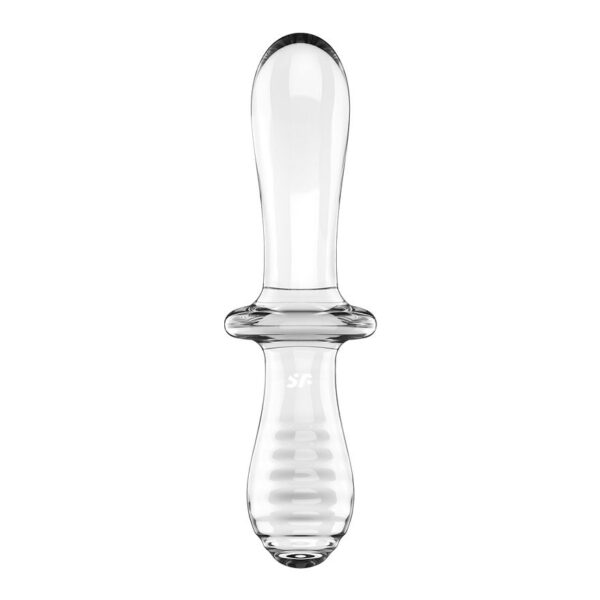 Satisfyer Double Crystal - Transparant - Afbeelding 3