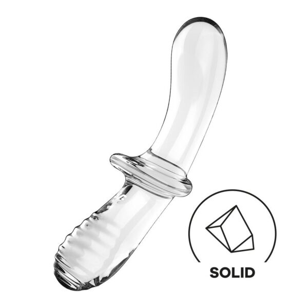 Satisfyer Double Crystal - Transparant - Afbeelding 4