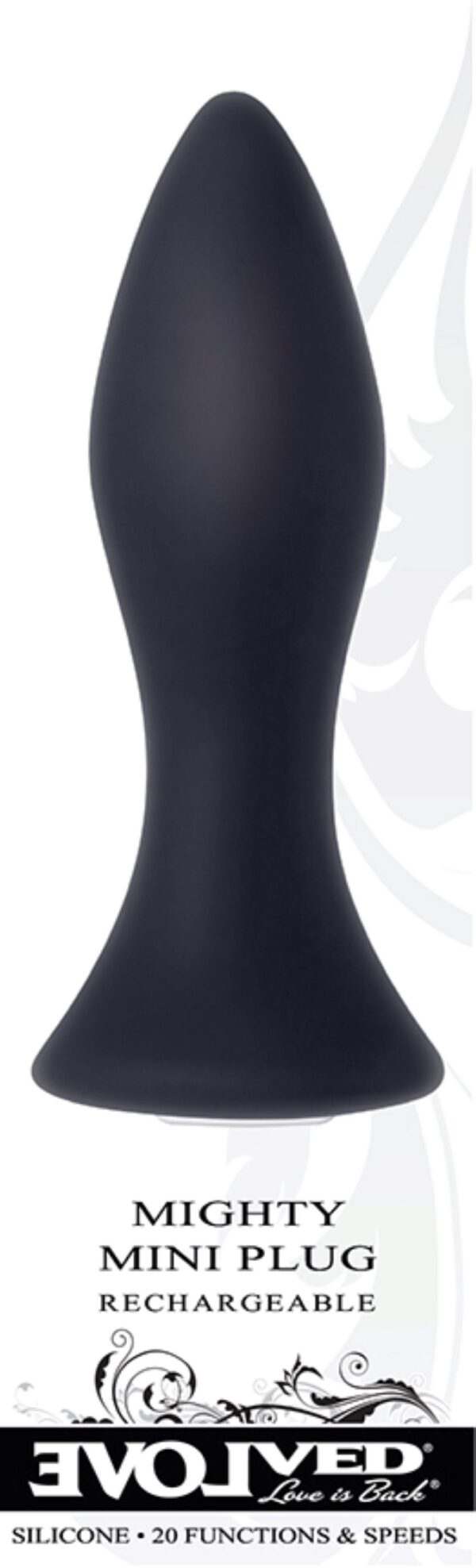 Evolved Novelties - Mighty Mini Plug - Zwart - Afbeelding 3