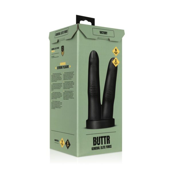 BUTTR - Victory Dubbele Vinger Buttplug - Afbeelding 9