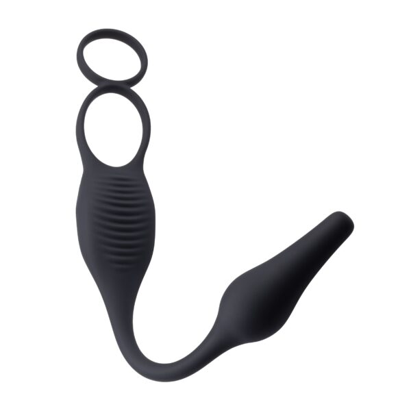 Evolved Novelties - Plug & Tug - Zwart - Afbeelding 2