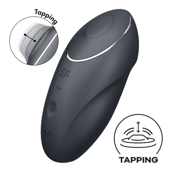 Satisfyer Tap & Climax 1 - Grijs - Afbeelding 2