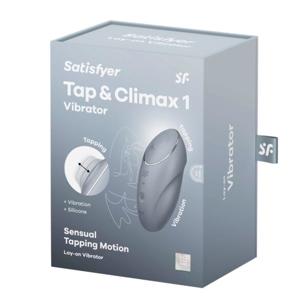 Satisfyer Tap & Climax 1 - Blauw/Grijs - Afbeelding 7