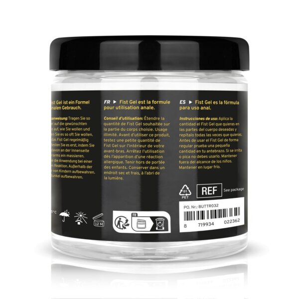 BUTTR - Transparante Fisting Gel non-sticky - 500 ml - Afbeelding 6