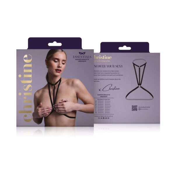 Strappy Harness Bralette Obsession - zwart - Afbeelding 9