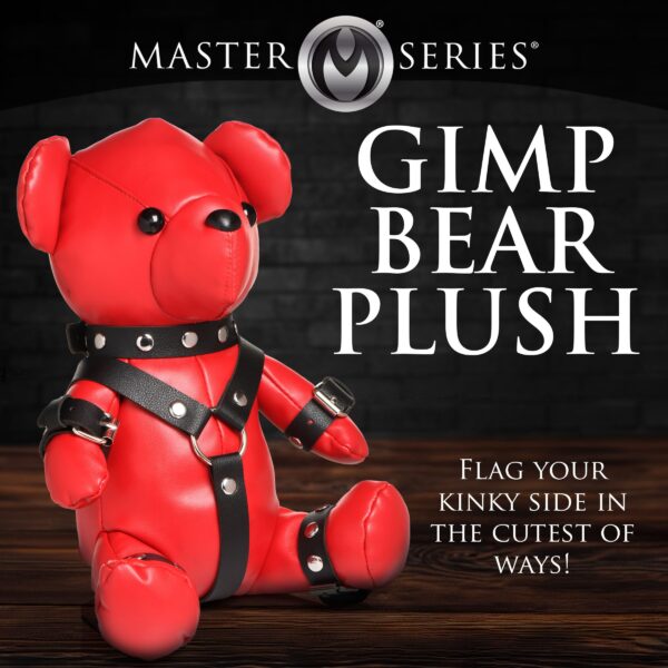 XR Brands - Gimp Bear - Rood - Afbeelding 5
