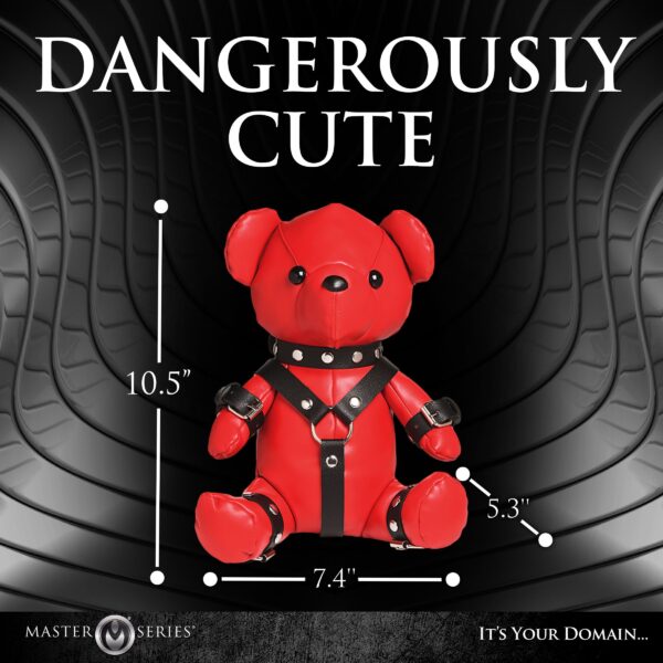 XR Brands - Gimp Bear - Rood - Afbeelding 7