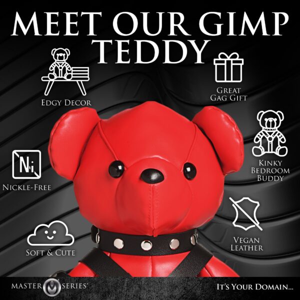 XR Brands - Gimp Bear - Rood - Afbeelding 9