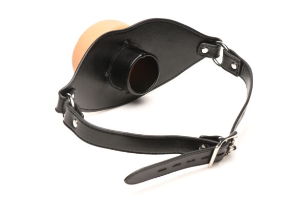 XR Brands - Ass Face Mouth Gag - Beige - Afbeelding 5