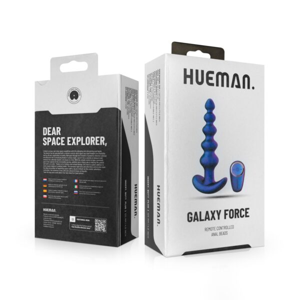 Hueman - Galaxy Force Vibrerende Butt Plug met Afstandsbediening - Afbeelding 2
