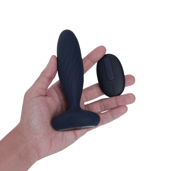 SVAKOM - Jordan Stotende Butt Plug - Blauw - Afbeelding 7