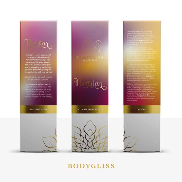 BodyGliss - Massage Olie En Glijmiddel in 1 Pornstar Martini - 150 ml - Afbeelding 4