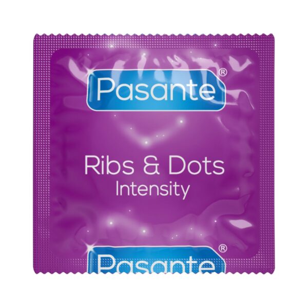 Pasante Ribs & Dots condooms 12 stuks - Afbeelding 3