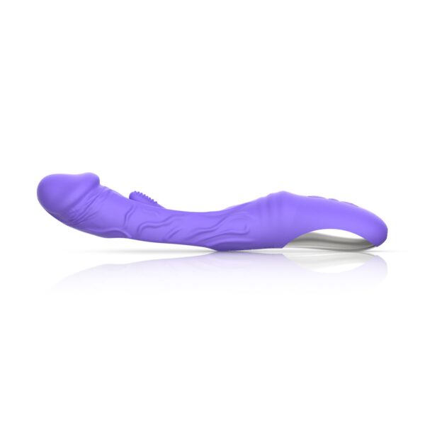 Good Vibes Only - Flax Vibrerende Dildo met G-Spot Stimulator - Afbeelding 7