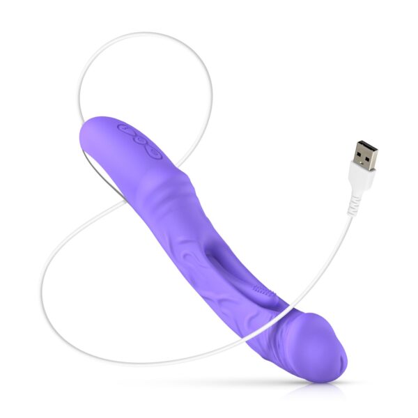 Good Vibes Only - Flax Vibrerende Dildo met G-Spot Stimulator - Afbeelding 12