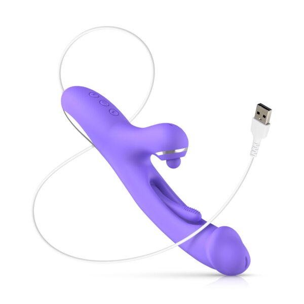 Good Vibes Only - Tess Rabbit Vibrator met G-Spot stimulator - Afbeelding 12
