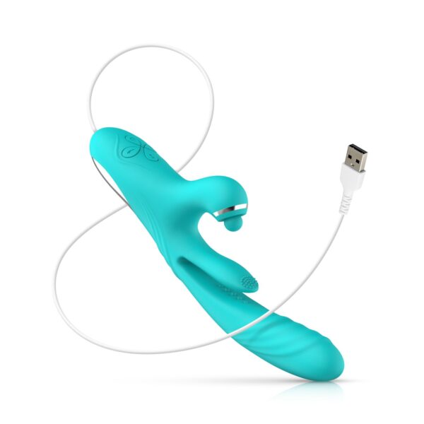 Good Vibes Only - Lisa Stotende Rabbit Vibrator met G-Spot stimulator - Afbeelding 12