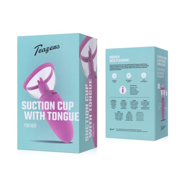 Teazers Suction Cup met Clitoris Vibrator - Afbeelding 11