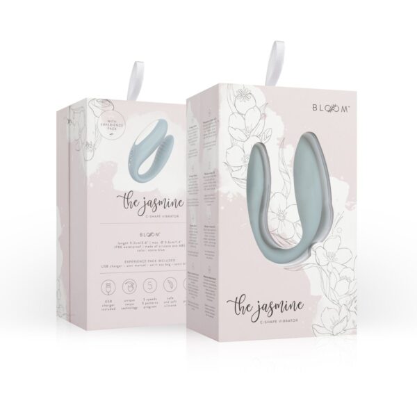 Bloom - The Jasmine C-vormige Vibrator - Groen - Afbeelding 17