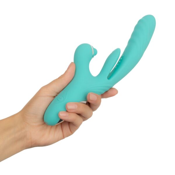 Good Vibes Only - Lisa Stotende Rabbit Vibrator met G-Spot stimulator - Afbeelding 9