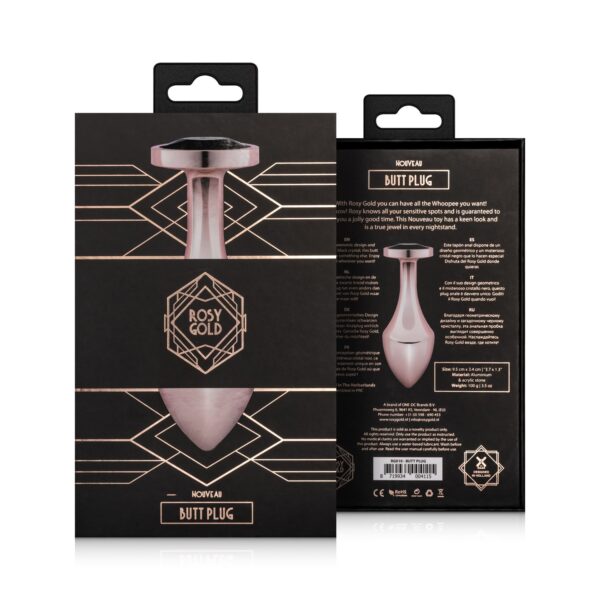 Rosy Gold - Nouveau Butt Plug - Afbeelding 2