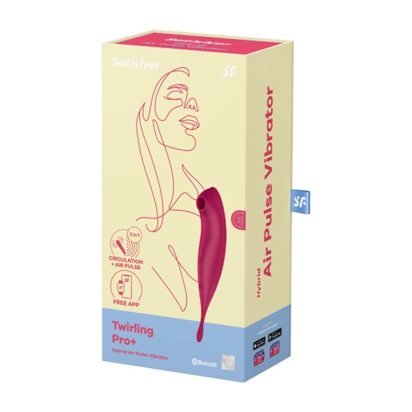 Satisfyer Twirling Pro Connect App - Donker Rood - Afbeelding 7
